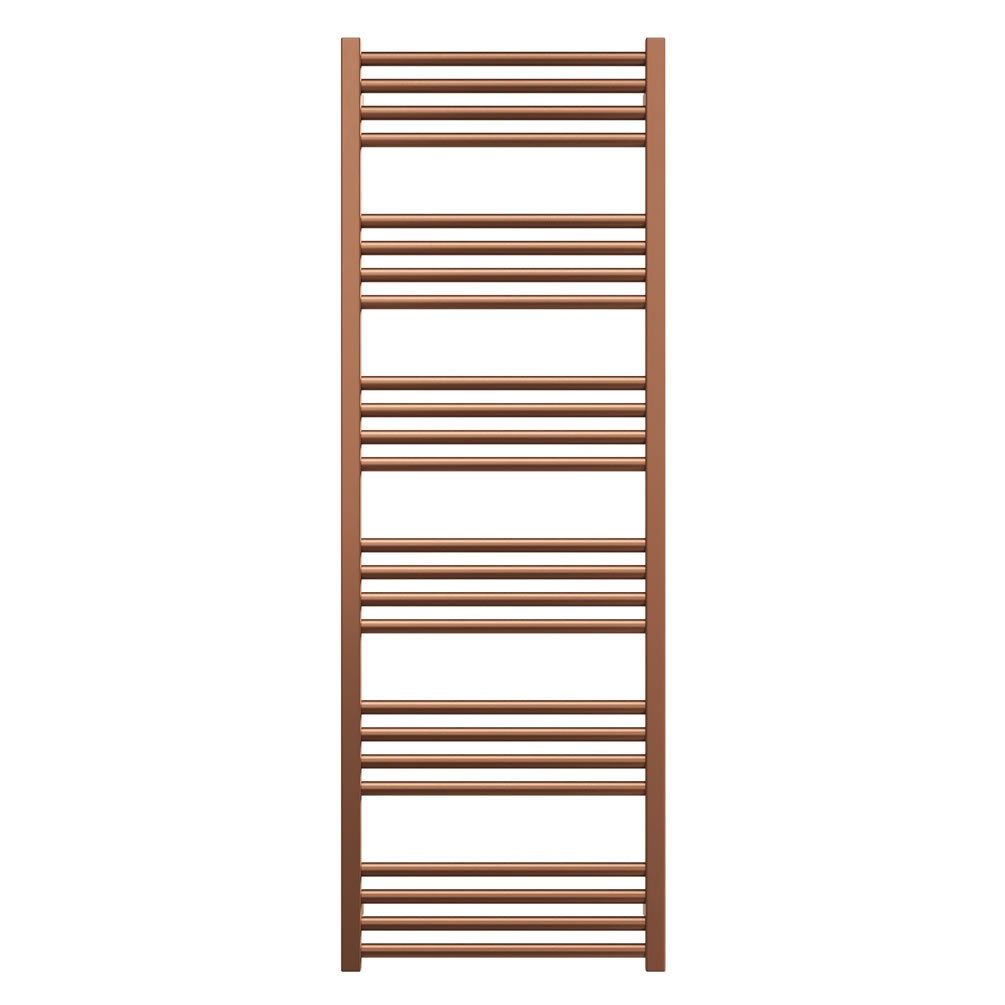 Cutout image of Crosswater MPRO Brushed Bronze 1380mm x 480mm Heated Towel Rail